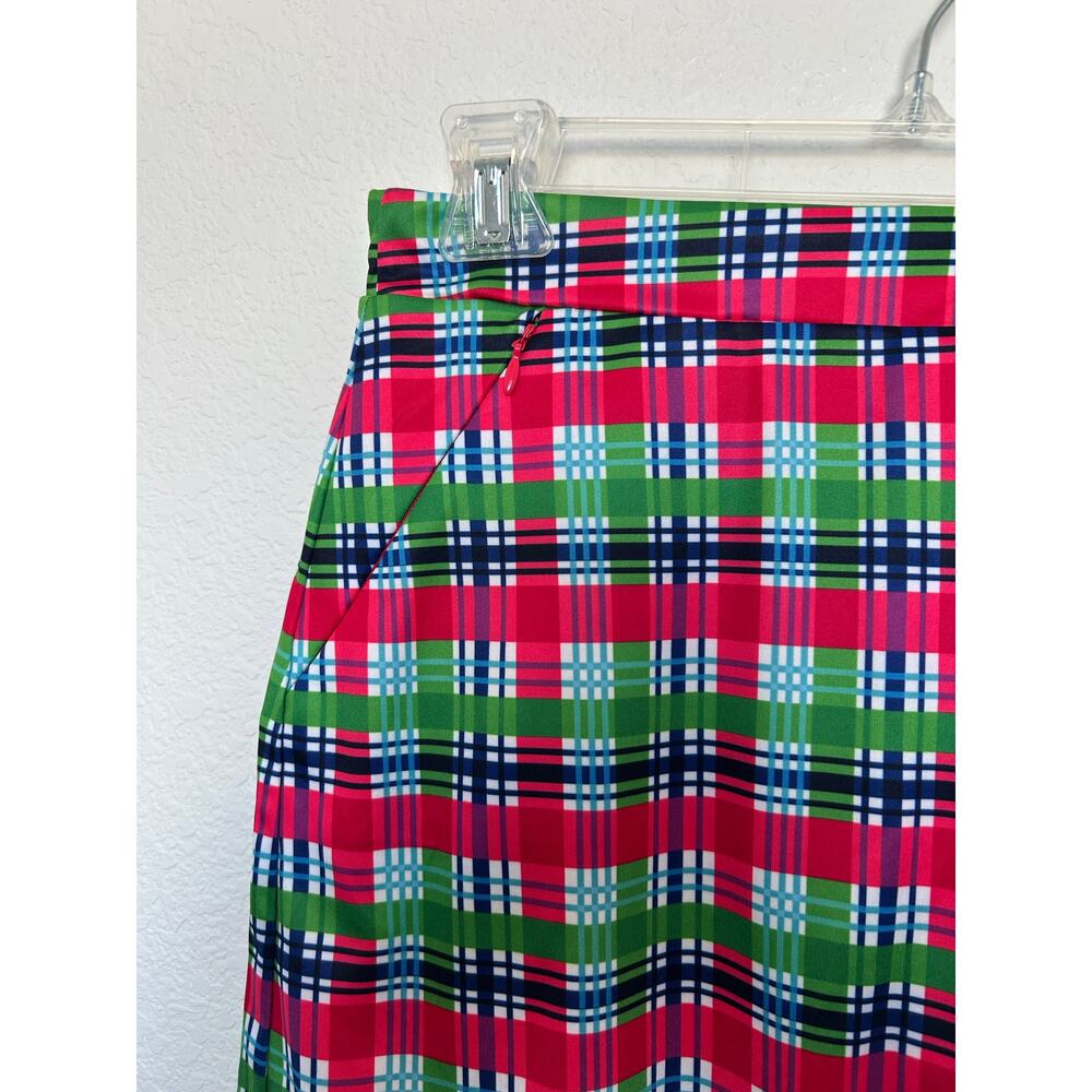 Rafaella Weekend Plaid Performance Active Golf Sk… - image 3